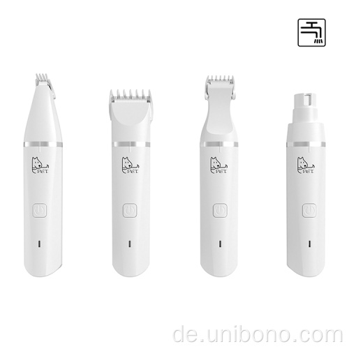 4 in 1 Haustierhundkatze Pflege -Trimmer